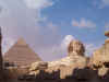 Sphinx mit Chefrenpyramide