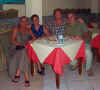 Irmi, Oli, Gisela und ich in Mauritius