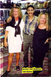 Manuela und Gisela mit Daniel in gypten (